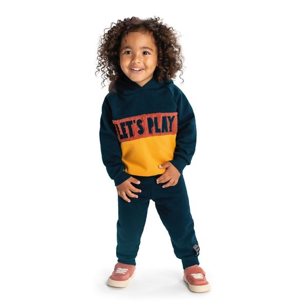 Conjunto Infantil Menino Moletom Let