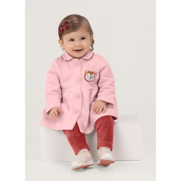 Conjunto Legging Cotelê Bebê Menina Brandili Baby 55348