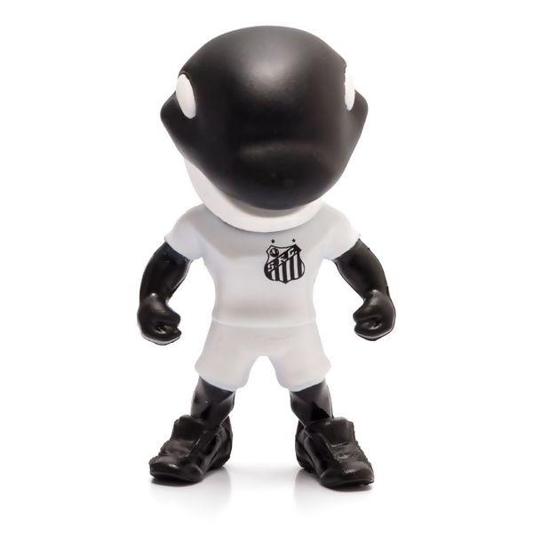 Mascote Oficial do Santos Baleia Lindo Futebol Camisa Presente Time Glorioso Time do Pelé