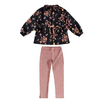 Conjunto Infantil Feminino de Inverno Kiki Xodó Parka Calça 3600080