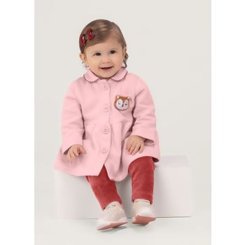 Conjunto Legging Cotelê Bebê Menina Brandili Baby 55348