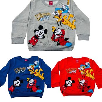 Blusão Cativa Disney Flanelado Mickey Mouse 4 Personagem Punho 10784